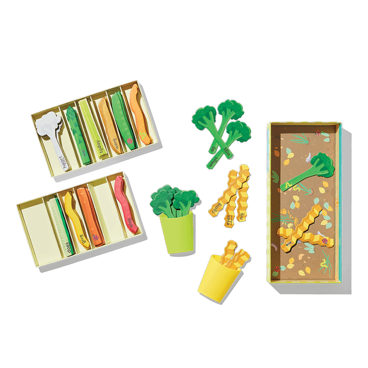 Lovevery Reading Skill Set Part 2 Games Sticky Word Snack Sticks